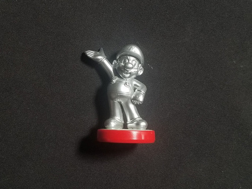 Amiibo Mario Plata - Super Mario Bros