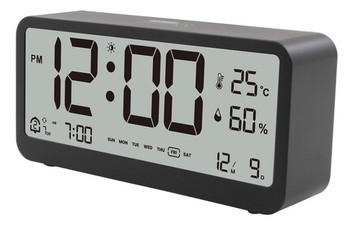 Alarm Clock Snooze Light-at-night Mode 8001-en Function, Led