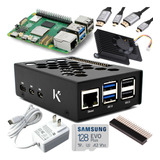 Kksb - Kit De Inicio Para Raspberry Pi 5 (8 Gb) Con Caja De