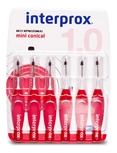 Cepillo Dentaid Interprox Mini Conical 1.0 6 Un