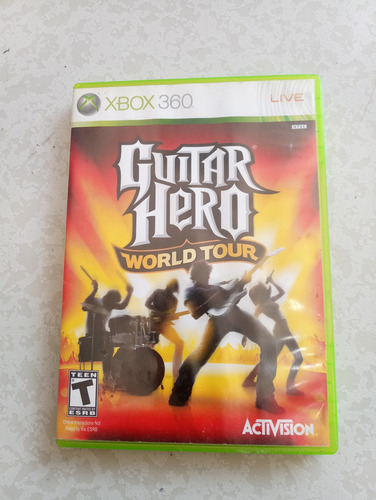 Juego Xbox,360 Guitar Hero,world  Tour