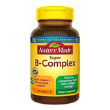 Súper Complejo B Con Tabletas De Vitamina C,  140 Unidades