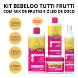 Bebeloo Tutti Frutti Kit Shampoo Solução P/ Cabelo Ressecado