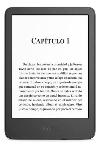 E-reader Kindle 10 Gen 8gb Negro Con Pantalla De 6  167ppp