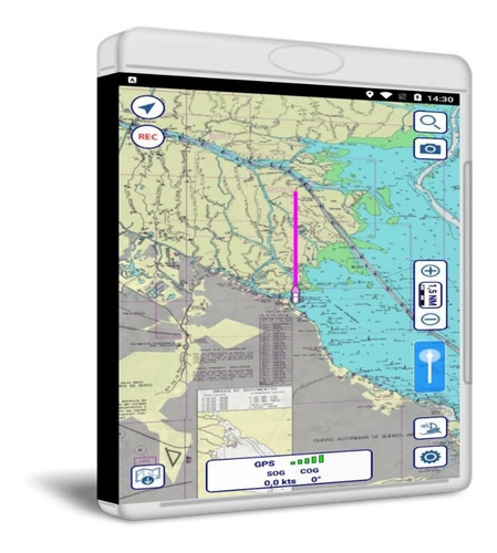 Mapa Náutico Carta Náutica Para Android Gps Celular Tablet