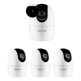 Kit 4 Câmeras Wi-fi Inteligent 360° C/alarme Im4 C Intelbras