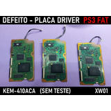 Lote 3 Placas De Drive  Ps3 Fat Sem Teste - No Estado - Xw01