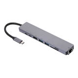 Hub Usb Tipo C 8 En 1 Docking Station