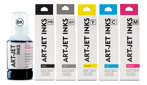 Tinta Eternity Art-jet Inks® Para Epson L8180 L8160 Combo