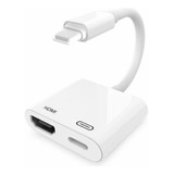 Adaptador Hdmi Otg Lightning A Av Digital Para iPhone / iPad