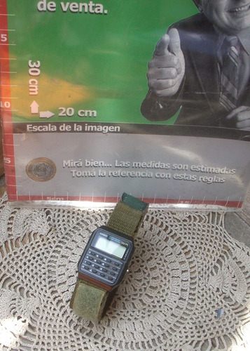 Reloj Calculadora Casio Wr 1980 De Coleccion  (6149)