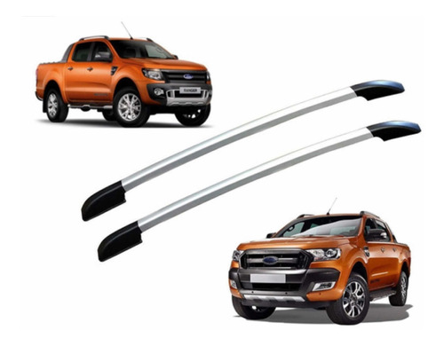 Barras Techo Laterales Ford Ranger 2012-2021 Lujos Accesorio