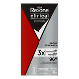 Rexona Antitranspirante Clinical Men Sport Strength 48 Gr