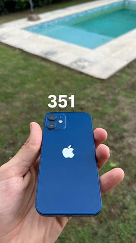 iPhone 12 Mini 64gb Azul 83% De Condicion