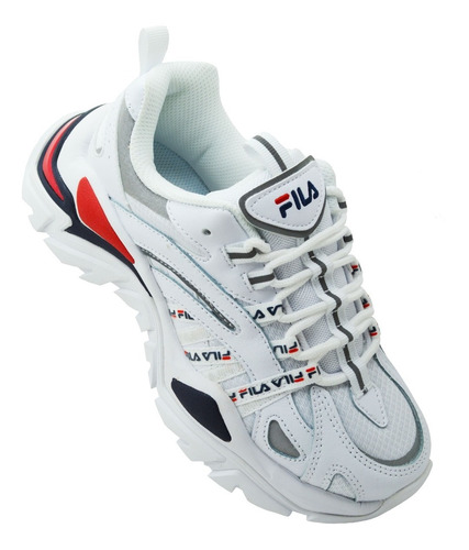 Tenis Fila Electrove 5rm01250-125 Wht/fnvy/fred Dama