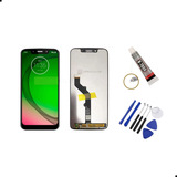 Tela Lcd Display Compativel Moto G7 Play Xt1952 + Kit + Cola