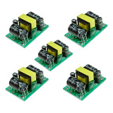 5 X Mini Fonte Aberta 110-220v Ac 5v Dc 700ma 