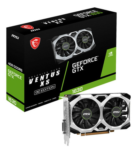 Tarjeta De Video Nvidia Msi  Gtx 1630 4gb Ventus Xs Geforce 