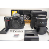 Nikon D7000 Com Lente Sigma Dc 17-50mm F/2.8 Ex Hsm