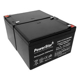 Powerstar Bateria Agm1212 12v 12ah Agm/sla De 12 Voltios - T