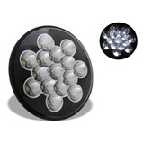 Faro Redondo Led Univeral 7 Pulgadas Blanco