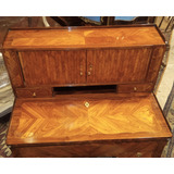 Excepcional Antiguo Secretaire Frances Multifuncional