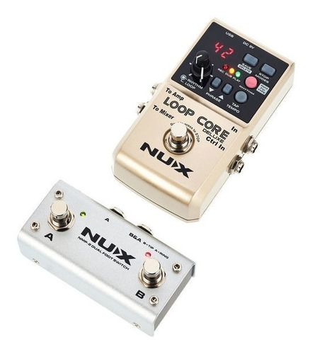 Pedal True Bypass Nux Loop Core Deluxe