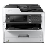 Impressora A Cor Multifuncional Epson Workforce Pro Wf-c5710 Com Wifi Branca E Preta 100v/240v Wf-c5710dwf