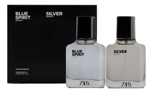 Perfume Zara Man Blue Spirit & Silver 2x30ml