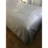 Frazada O Cubrecama Polar Con Brillos Cama King . Nueva !