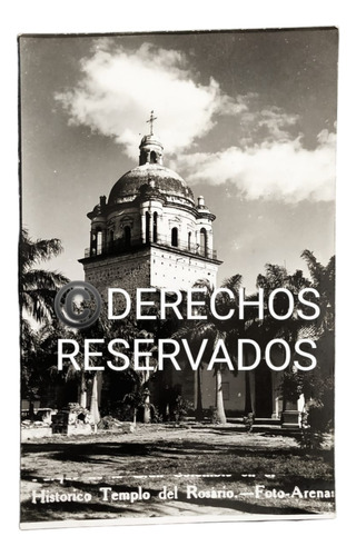 Foto Antigua Original, Histórico Templo Del Rosario, Cúcuta