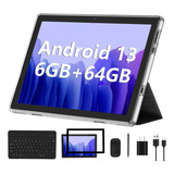 Tablet 10 PuLG 6 Gb Ram 64gb/1tb Rom Funda Teclado Mouse 