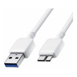 Cable Usb 3.0 Note3, S5 Datos, Discos Duros Portables 1mt.