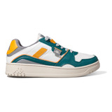 Zapatillas Kappa Authentic Kai 1 Crema Verde Hombre