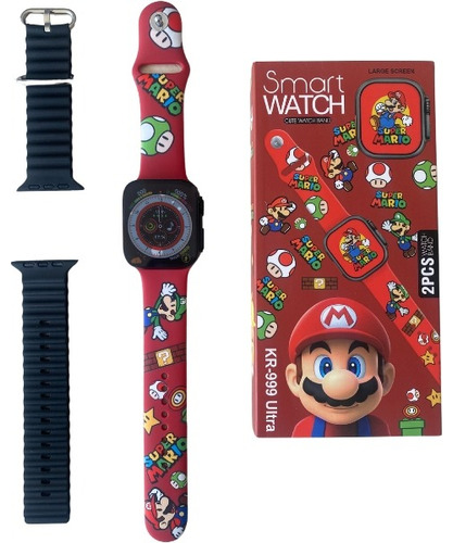 Reloj Inteligente Smartwatch Para Niños Con Diseño 2 Pulsos