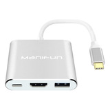 Adaptador Usb C A Hdmi Para Telfono A Tv, Adaptador Android