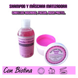 Shampoo Y Matizante Rosado (pink-rosa-fucsias)