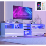 Soporte Tv Led 79 Para Tv 75/80/85 Moderno Brillo Alto Con A