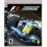 Ps3 - F1  Formula 1 Championship Edition - Juego Físico (acepto Mercado Pago)