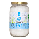 Aceite De Coco Organico 1 Litro Prensado Al Frio - Manare