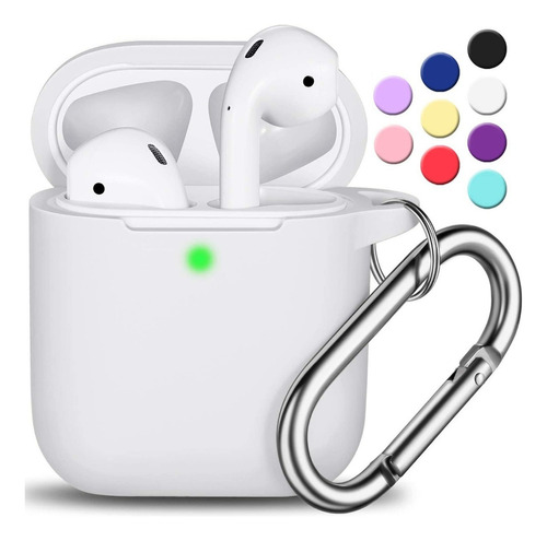 Funda Estuche Para AirPods Serie 1 /2 /3 / Pro  Silicona