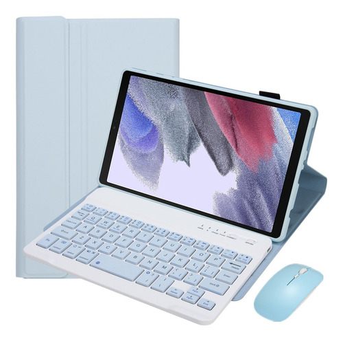 Funda Con Teclado Ratón Para Galaxy Tab A7 Lite 8.7 Sm-t220