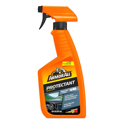 Armor All - Protector Para Auto En Spray En Spray Para Interiores Y Exteriores, Brillo Medio, 473 Ml Blanco