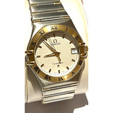 Reloj Omega Constellation Caballero Cuarzo En Acero Y Oro