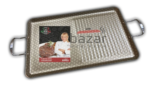 Bífera Doble Antiadherente Plancha Jovifel Rivoli Premium