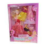 Muñeca Princesa Fashion Doll Articulada 28cm Vestidos Juguet