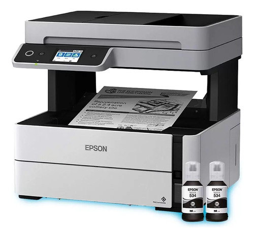 Impressora Epson Ecotank M3170 Lcd Tátil 39ppm Wi-fi