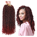 Rastas De Cabello Sintetico De Ganchillo De 14 Pulgadas, 10