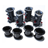 Kit Cuerpos Inyeccion Alto 48mm Trompeta 60 Negro Rhino