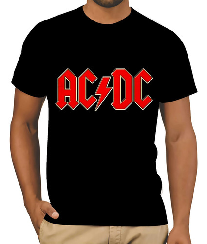 Camisa Camiseta Acdc Rock Simpson Homer Envio Rápido 